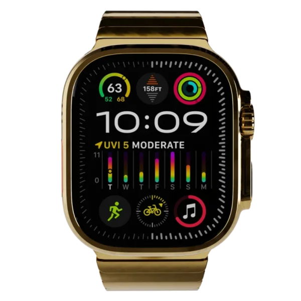 Ultra Watch 3 Elite Loop 24k Gold Customized