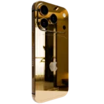 24k Gold iPhone 17 Pro and Pro Max Crystal Bezel Logo