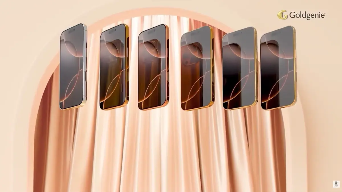 A handcrafted LERONZA™ Signature iPhone showcasing bespoke luxury craftsmanship.