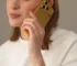 LERONZA™ Gold iPhone 17 Signature Collection handcrafted luxury smartphone.