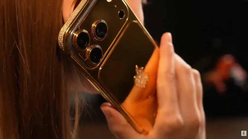 LERONZA™ Gold iPhone 17 from the Signature Collection.