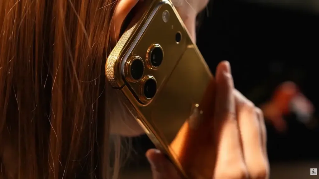 A LERONZA™ Signature iPhone representing luxury technology and personal identity.