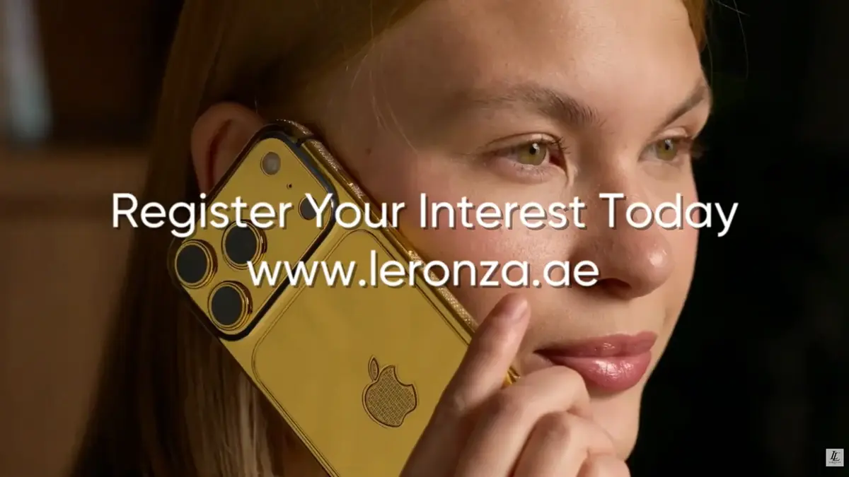 LERONZA™ Signature iPhone 18 representing the future of luxury technology and timeless craftsmanship