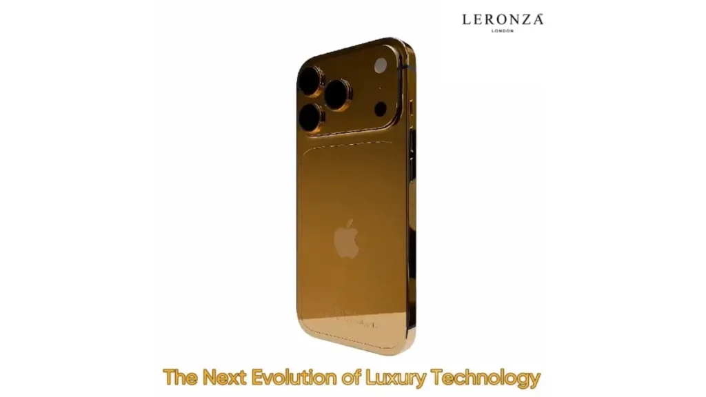 LERONZA™ Signature iPhone 18 showcasing exceptional luxury craftsmanship.